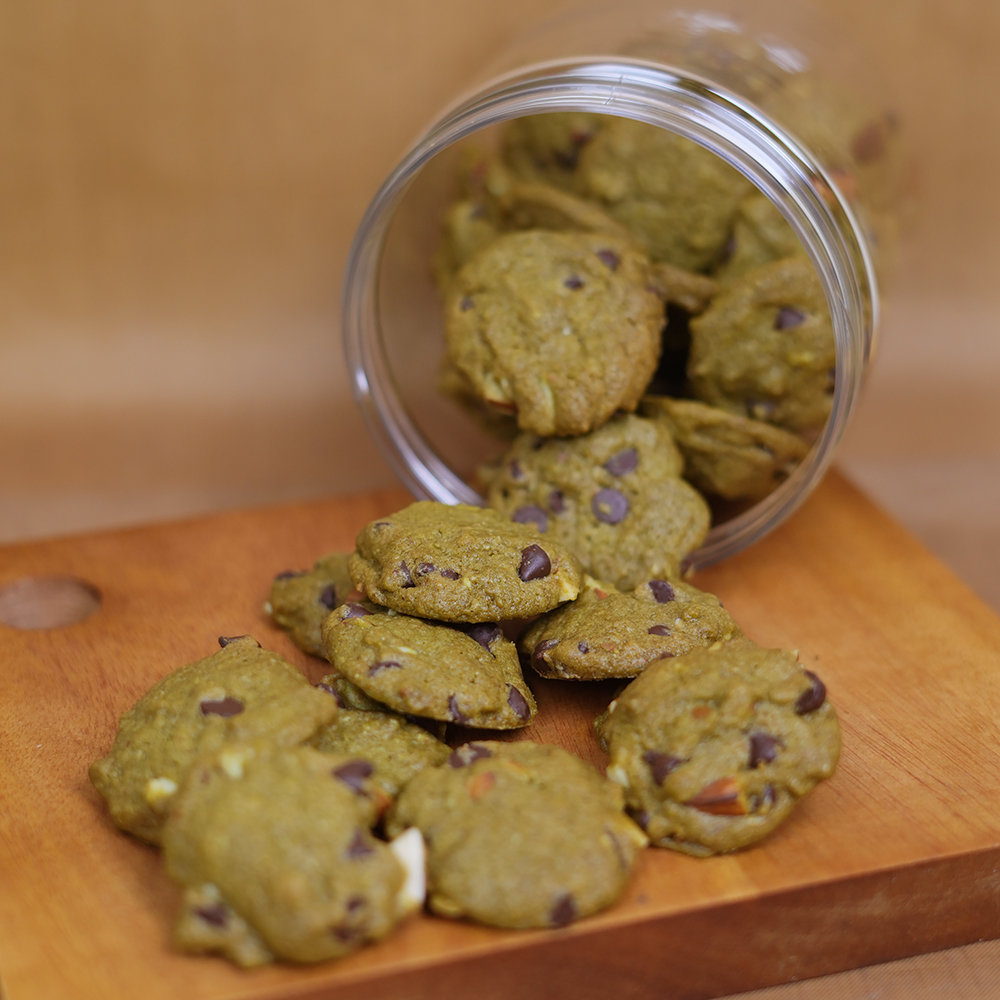 Matcha Almond Chocolate Crunch Bites (±350g) - Image 3
