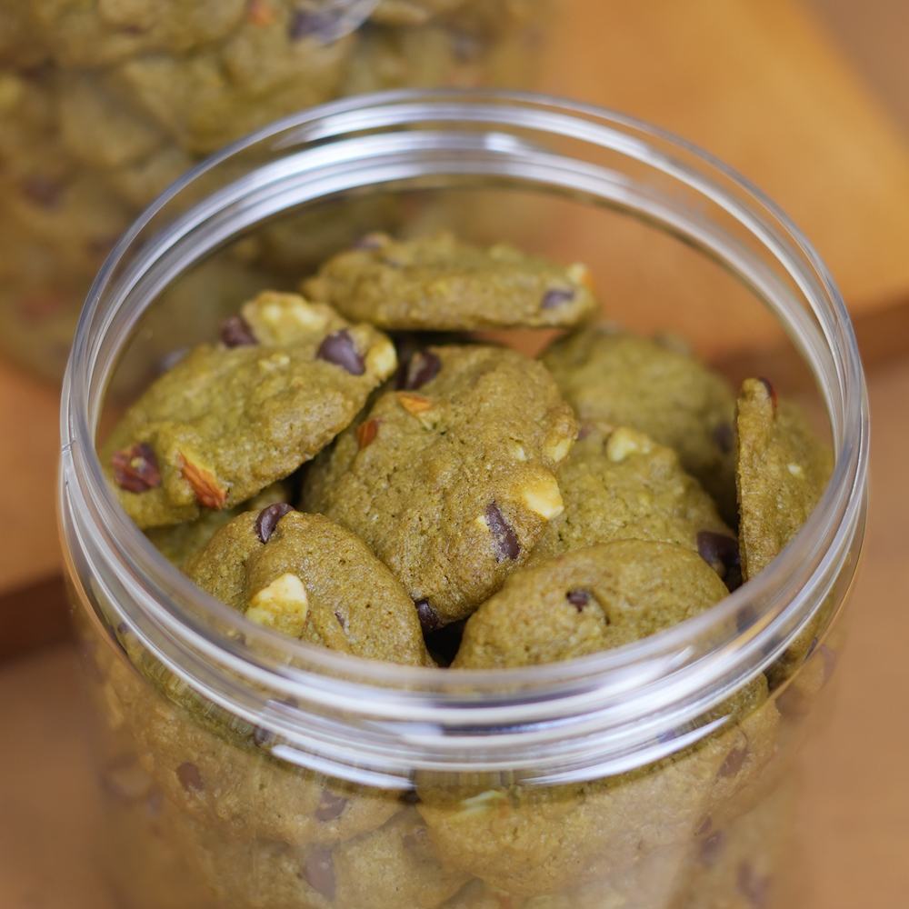 Matcha Almond Chocolate Crunch Bites (±350g) - Image 6
