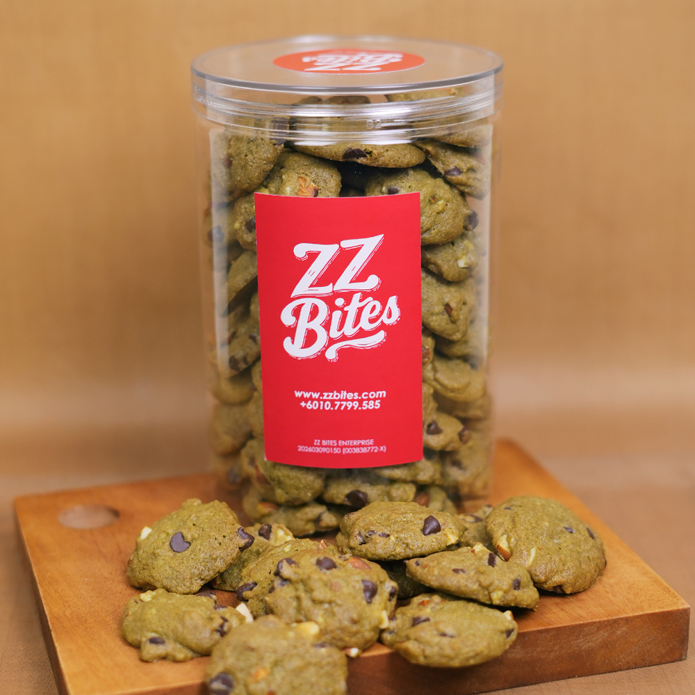 Matcha Almond Chocolate Crunch Bites (±350g) - Image 8